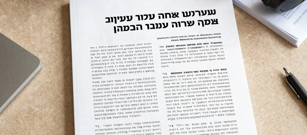 תקציר, תרשים ומקורות: איך ממשיכים אחרי פרק
